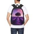 thumbnail image 4 of Easygdp Lavender Field Sunset Mochila de Gran Capacidad Minimalista Ideal para Escuela, Viajes y Uso Diario, 4 of 6