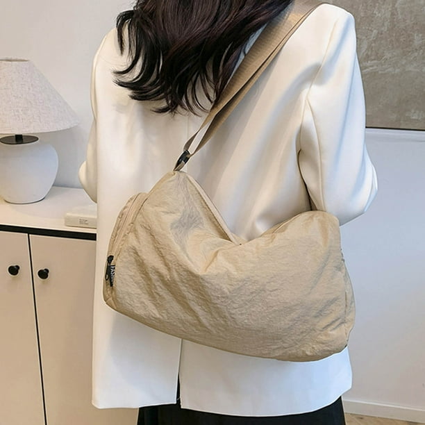 Handbag Shoulder Crossbody Purse | Stylish Lightweight Travel & Commuter Bag | Spacious Interior | Comfortable Adjustable Strap | Versatile Office Shopping Party | 1 Pack | Classic Design