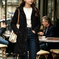 thumbnail image 5 of Girls Waterproof Jacket Coats Long Sleeve Hooded Outdoor Outwear Lining Interchange Jacket, 5 of 8