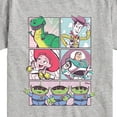 thumbnail image 3 of Toy Story 4 - Sunny Side Up Grid - Toddler & Youth Short Sleeve Graphic T-Shirt, 3 of 5