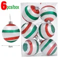 thumbnail image 3 of 2025 Bolas de Navidad Adornos DIY Bolas pintadas Colgantes para árbol de Navidad Decoración para fiestas de Año Nuevo Suministros para festivales, 3 of 5