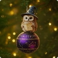 thumbnail image 4 of Christmas Animals Round Balls and 2D Christmas Tree Decorations, a Set of Festive Ornament Balls Featuring Adorable Woodland Creature Illustrations, 4 of 7