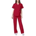 thumbnail image 3 of Adar Mens Medical Scrubs Set Medical Uniforms - Roomy Fit (30 Colors), 3 of 7