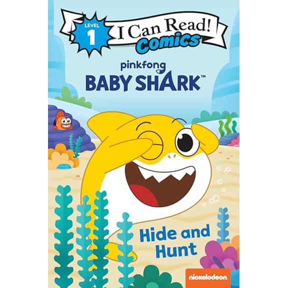Pre-Owned I Can Read Comics Level 1 Baby Shark's Big Show!: Hide and Hunt, (Paperback)