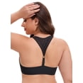thumbnail image 2 of Unique Bargains Women's Lace Front Closure Push Up Underwire Bras Black 42 B, 2 of 6
