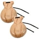 thumbnail image 5 of 2 castañuelas tradicionales de madera españolas, castañuelas para baile flamenco con cuerda, badajo de mano, instrumento musical Orff, instrumentos de percusión de madera, 5 of 8