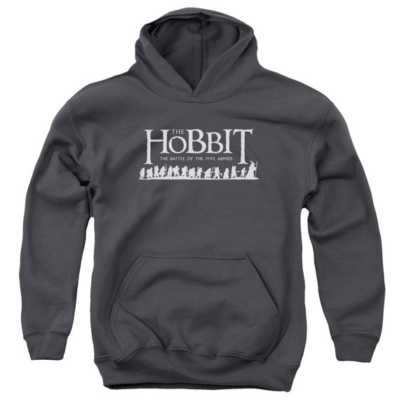 Hobbit - Walking Logo - Youth Hooded Sweatshirt - Medium