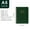 Green, variant on YiJuHui 1pcs 2026 Weekly Monthly Planner Twin Binding, Elegant Cover & Thick Paper, Time Blocking & Goal Setting, Daily Task Organizer for Office & Travel