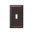 thumbnail image 3 of Placa de pared AMERELLE 163TDB Century 1 Toggle Aged Bronze, 3 of 6