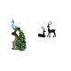 thumbnail image 1 of Estatua de , figura de escritorio, estatua de reno, decoración de resina, figura decorativa creativa, estante de escritorio, adecuada para el, 1 of 8