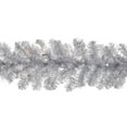 thumbnail image 3 of Kurt Adler 9-Foot Pre-Lit Silver Point Pine Garland, 3 of 4