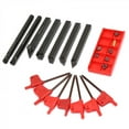 thumbnail image 4 of 7 Set 10mm Shank Lathe Turning Tool Holder Boring Bar + DCMT CCMT Carbide Insert+ Wrench, 4 of 11