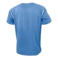 thumbnail image 5 of CHGBMOK Mens Short Sleeve Henley Shirt Breathable Lightweight Casual T-Shirts Summer Solid Slim Fit Top, 5 of 7