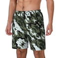 thumbnail image 5 of Mens Army Camouflage 2 in 1 Quick Dry Swim Trunks with Compression Liner Beach Shorts, 5 of 6