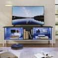 thumbnail image 4 of Bestier Gaming TV Stand for TVs up to 70" LED Entertainment Center for PS4 in Carbon Fiber, 4 of 10