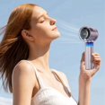 thumbnail image 4 of Handheld Small Fan Rotating Ring Portable Mini Portable Small Mountaineering Buckle Fan A Small Fan Suitable For All Outdoor People, 4 of 5