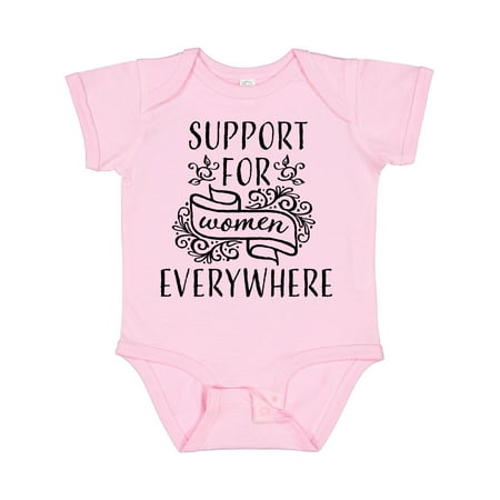 

Inktastic Support for Women Everywhere Boys or Girls Baby Bodysuit