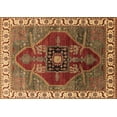 thumbnail image 1 of Ahgly Company Indoor Rectangle Oriental Brown Industrial Area Rugs, 7' x 10', 1 of 4