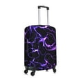 thumbnail image 6 of Salouo Galaxy Lightning Pattern Travel Dust-proof Suitcase Cover, Softside Suitcase Protector Luggage Cover Protector for 18-32inch ,Not Included Suitcase, 6 of 8