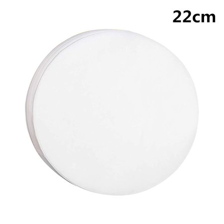100Pcs/Bag Heat Resistance Bakeware Cookies Baking & Pastry Tools Parchment Paper Non-Stick Steamer Mat Paper For Air Fryer Air Fryer Liners 22CM