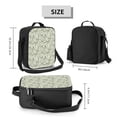 thumbnail image 3 of Cauagu Leaves Insulated Lunch Bag - Reusable Lunch Box Thickened Thermal Leakproof Lunch Tote Bag for Adult Office/Travel Picnic, 3 of 7