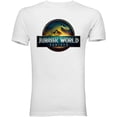 thumbnail image 1 of Playera Jurasic World Rebir-TH | impresión Pecho | Cuello Redondo | Hombre o Mujer con impresión DTG Full Color, 1 of 6