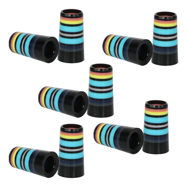 Langgg 10Pcs Golf Iron Ferrules Size .370 Adapter Tip for Outdoor Golf Course Style J Style J