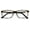 Bronze, variant on Men Premium Rectangle TR90 with Extended Metal Temple - Extra Large Reader - 147mm Wide Frame Reading Glasses +3.00