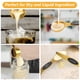 thumbnail image 4 of Juego de Tazas Medidoras GuDoQi 12 Piezas en Acero Inoxidable Dorado, 4 of 7