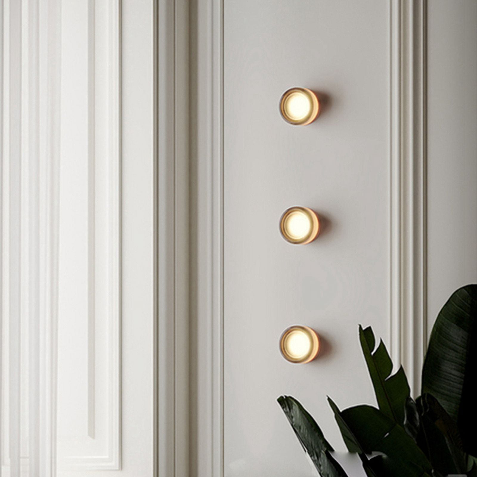 Led Wall Lamps for Bedroom Bedside Indoor Outdoor Led Round Sconce Light Fixtures Background Luminaire Acrylic Light,A