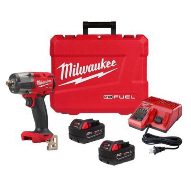 Llave de impacto Milwaukee M18 Fuel 1/2 torque medio con PIN DETE