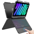 thumbnail image 1 of Funda de teclado FUWANG Touchpad para iPad Mini 7/6 8,3" 2021/2024, 1 of 9