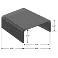 thumbnail image 7 of Cahya Square Woven Rattan Coffee Table Natural, 7 of 7
