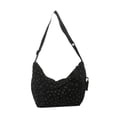 thumbnail image 3 of Bolso bandolera para mujer, estuche portátil, regalo, bolso de hombro grande y moderno para picnic Negro, 3 of 7