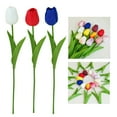 thumbnail image 2 of Motherâs Day Tulip Bouquet-30PCS Real Touch Artificial Silk Tulips for Home,Kitchen,or Wedding Decor-No-Fade Flowers for Easter,Motherâs Day,or Gifts, 2 of 4