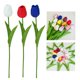 thumbnail image 2 of Flor Mini PU Bouquet Ornaments - High-end Decor, Realistic PU Material, Long-lasting, for Living Room Wedding, No Watering, 2 of 4