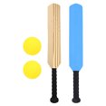 thumbnail image 1 of 1 Set Children Cricket Set Outdoor Cricket Bat Portable Cricket Training Stick Plastic Bat For Cricket Sports Cricket Bat Retro Cricket Bat, 1 of 9