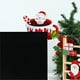 thumbnail image 4 of XWSHYW Decoraciones Navideñas Pegatina Estereoscópica para Puerta de Madera con Forma de Ciervo y Papá Noel, para Esquinas de Puertas, Marcos de Puertas, Festivales, Pegatinas Decorativas para Pared,, 4 of 4
