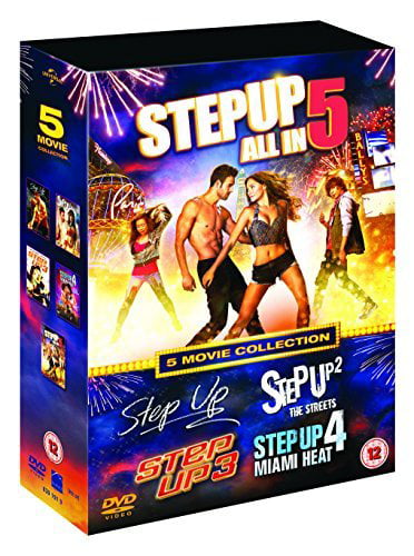 Step Up (5 Movie Collection) (Step Up / Step Up 2 - The Streets / Step Up 3 / Step Up 4 - Miami Heat / Step Up 5 - All In) (Non-USA Format, Reg.2 Import - United Kingdom) (DVD)