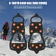 thumbnail image 5 of Clavos Antideslizantes Para Zapatos 8 tachuelas Zapato con pinchos Empuñaduras Grapas Crampones Escalada Zapatos antideslizantes Cubierta (XL), 5 of 6