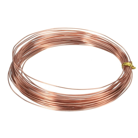 99.99% 20 Gauge 0.8mm Pure Copper Wire 10m/33 ft Soft Craft Copper Wire for Jewelry Making Beading DIY Crafts Supplies, Copper