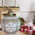 thumbnail image 2 of yuksok Christmas Inflatable Ball 60cm Balloon Inflatable Hanging with Inflator Supplies Grey, 2 of 9