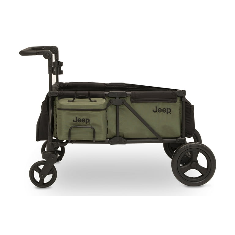 Jeep Deluxe Wrangler Wagon Stroller - Green