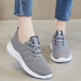 thumbnail image 6 of AUDeals Womens Slip On Shoes Ultra Lightweight Breathable Walking Shoes Non Slip Athletic Running Fashion Workout Gym Sneakers (Grey, 7), 6 of 9