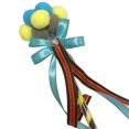 thumbnail image 1 of Cat Teaser Wand Plush Tassel Interactive Bowknot Cat Ball Wand Cat Toy with Bell, 1 of 10