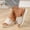 Beige, variant on Women's Plus Size Linen Espadrille Wedge Slide Sandals, Open Toe Comfort Mules, Breathable and Lightweight for Summer, Casual Wear and Outdoor Activities Gray 37