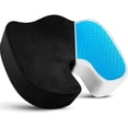 thumbnail image 1 of Cojin Ergonomico para Silla, Cojín Gel para Silla, Asiento Ergonómico para Silla de Oficina, Cojines de Espuma Viscoelástica, Ideal para Coche., 1 of 4