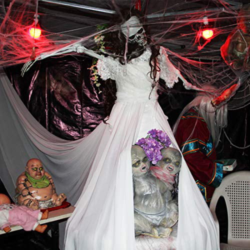 Halloween Creepy Gauze Super-Size Horror Cloth Haunted House Props Party Decor