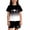 Black1&&100, variant on CONROSES Toddler Girls Outfits Graphic Y2K Short Sleeve T Shirts Shorts Set for Kids, Sizes 3-4 Years