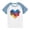 Light Blue, variant on Kids Short Sleeve T Shirts Girls Boys Round Neck Summer Teenage Tshirts Fashion Rainbow Graphic Cartoon Cute Casual Jogging Athletic School Children Tunic Tops Age 3-13 Years Purple 5-6 Years